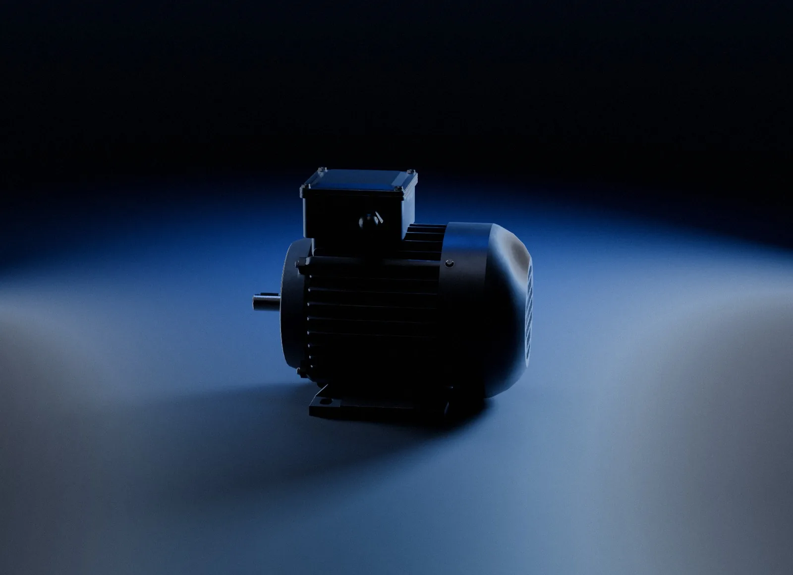 An industrial electric motor